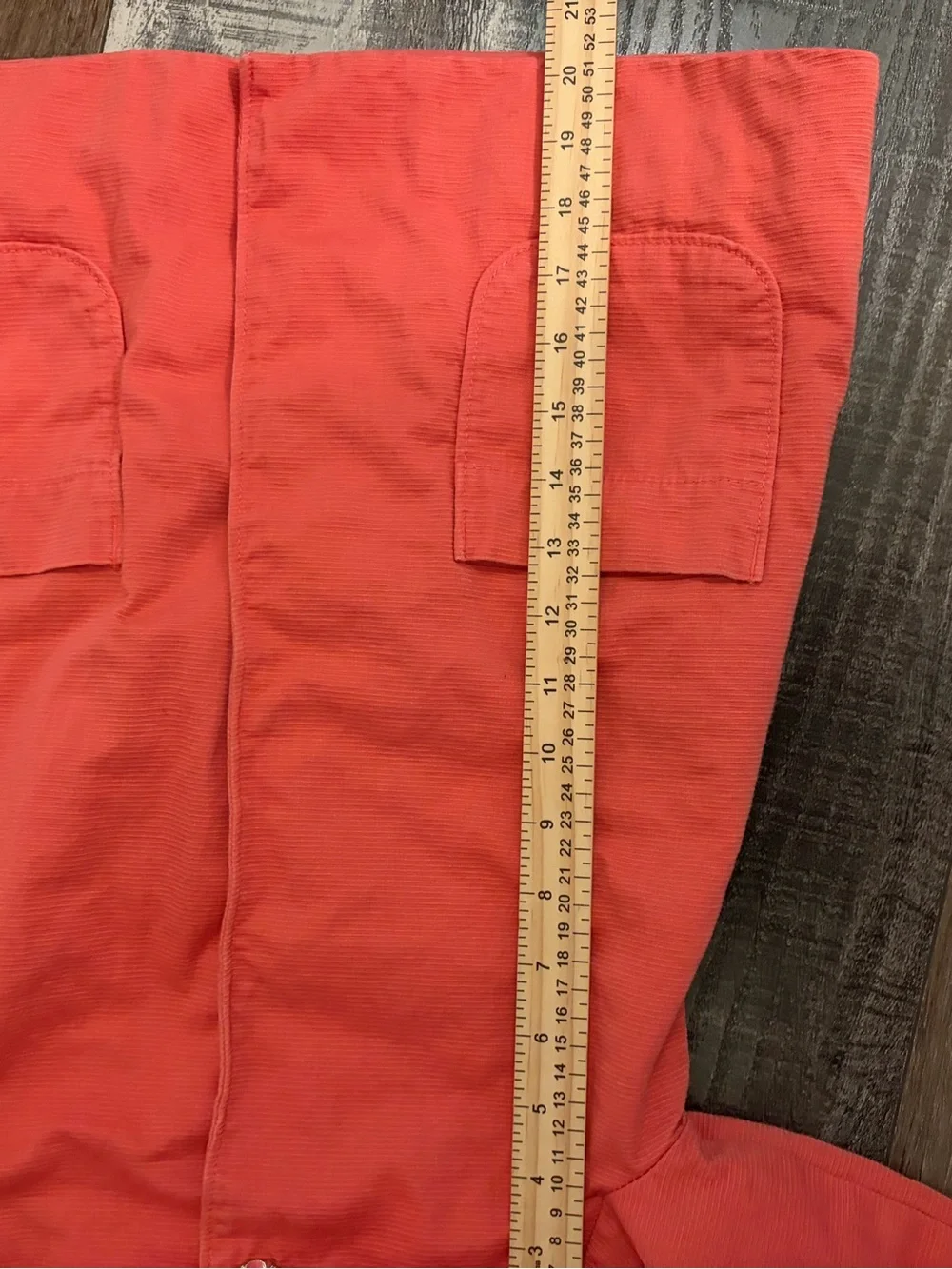 BabyGap Girls Size 5 Coral Corduroy Coat Flower Button Lined Jacket